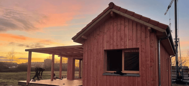 maison ossature bois à pau