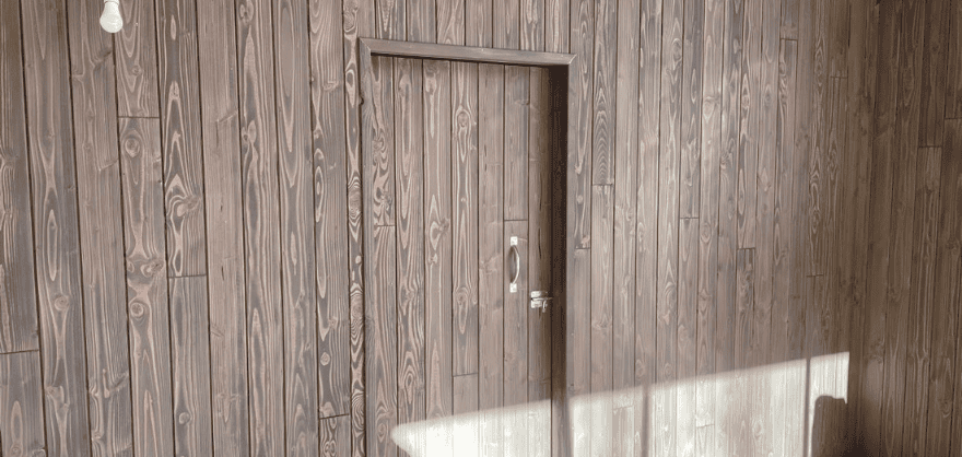 extérieur de maison ossature bois à Pau