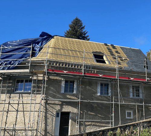 travaux de rénovation de toiture à Pau